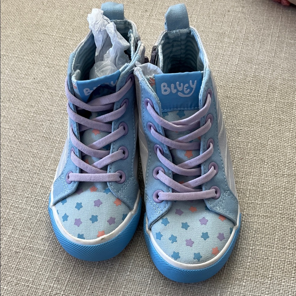 Bluey - Kids High-Top Sneakers - Size 11 - Picture 3 of 5